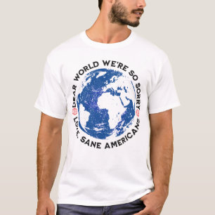 Camiseta Querido mundo, sentimos muito