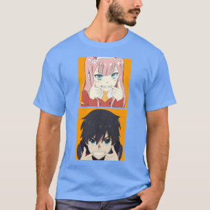 Camiseta querido no frenxx Zero Two and Hiro