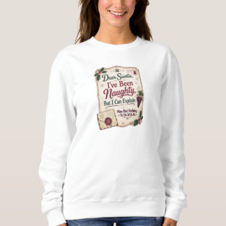 Camiseta Querido Papai Noel, Eu Fui Malvado, Mas Posso Expl