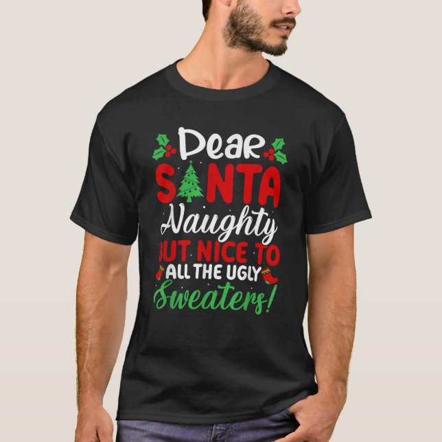 Camiseta Querido Papai Noel Malandro Mas Simpático Para Tod (Frente)