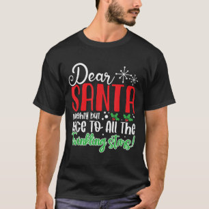 Camiseta Querido Papai Noel Malvado Mas Simpático Para Todo