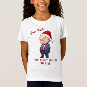 Camiseta Querido Papai Noel, piada engraçada de Natal de Do