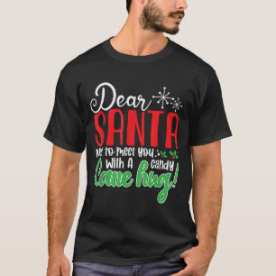 Camiseta Querido Papai Noel Prazer Em Conhecer Você Um Abra