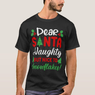 Camiseta Querido Papai Noel Travesso Mas Simpático Para Flo