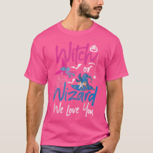 Camiseta Querido Sexo Reveal Bruxa Ou Mágica Nós Te Amo