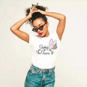 Camiseta "Querido, Você Merece" Aumentando O Autoamor