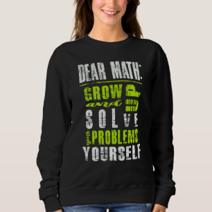 Camiseta Queridos Mahts Crescem E Resolvem Seus Problemas