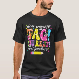 Camiseta Queridos Pais Engraçados Você Foi Marcado Professo