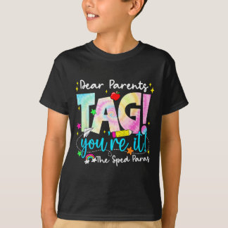Camiseta Queridos Pais Marcação Amor Sped para Último Dia d