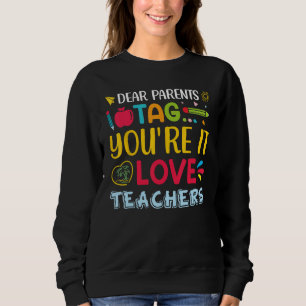 Camiseta Queridos Pais Marque Você é Amor Professores Educa