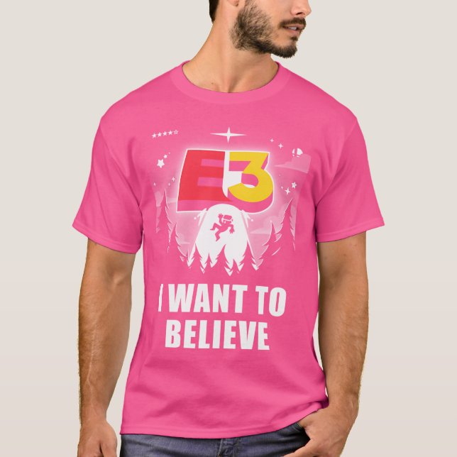 Camiseta Quero Acreditar No E3 (Frente)