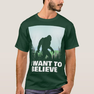 Camiseta Quero acreditar no Pé Grande