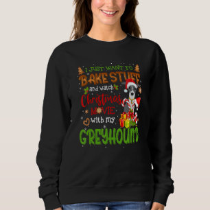 Camiseta Quero Assar De Coisas E Ver O Filme Xmas Com Greyh