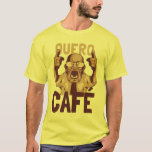 Camiseta Quero Cafe<br><div class="desc">Quero cafe ✅ MELHOR IDEIA PARA PRESENTE: Veja todas as nossas camisetas engraçadas! Esta é a melhor ideia de presente para você ou um amigo. Perfeito para o Natal, Dia do Pai para o Pai, Dia das Mães para a Mãe, 4 de julho, a ideia perfeita para o seu irmão...</div>