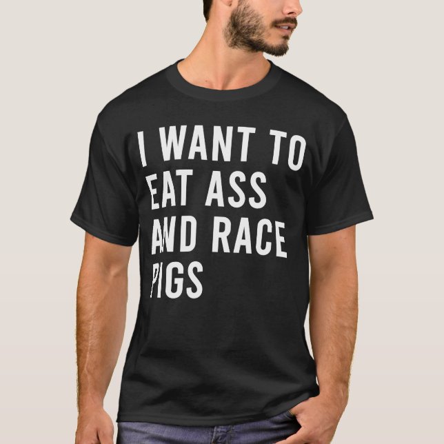 Camiseta Quero Comer E Correr Brinquedos Engraçados De Bumb (Frente)