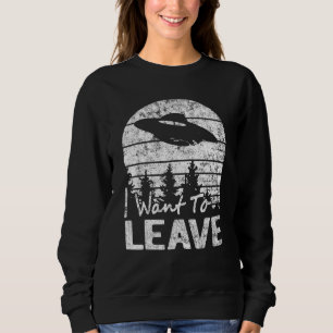Camiseta Quero Deixar A Alienígena Sarcástica De Ditos Ufo 