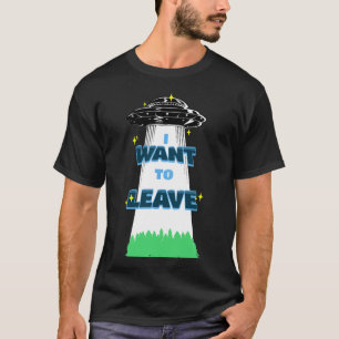 Camiseta Quero Deixar no Espaço