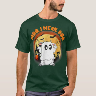 Camiseta Quero Dizer, Dia de as Bruxas engraçado De Vaca Va