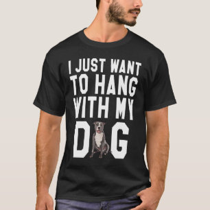 Camiseta Quero Encontrar Meu Staffordshire Bull Terrier