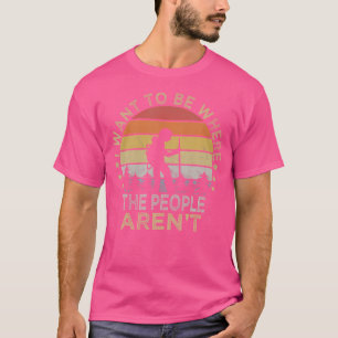 Camiseta Quero Estar Onde As Pessoas Não Estão