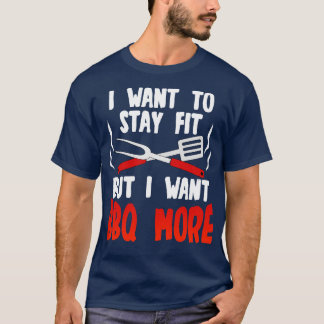 Camiseta Quero Ficar Ajustado Mas Quero Mais CHURRASCO