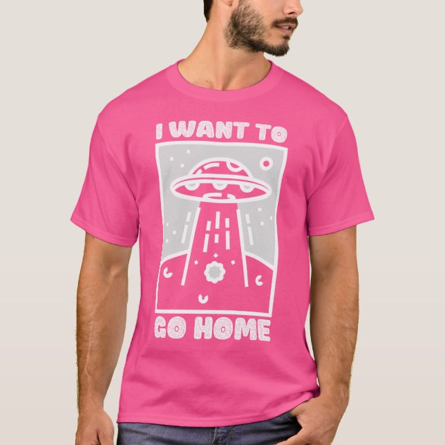 Camiseta Quero Ir Para Casa (Frente)