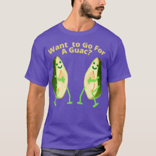 Camiseta Quero Ir Para Guac Guac Assim Avocado Guacam