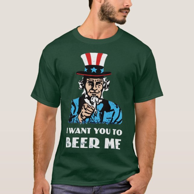 Camiseta Quero Que Me Beba (Frente)