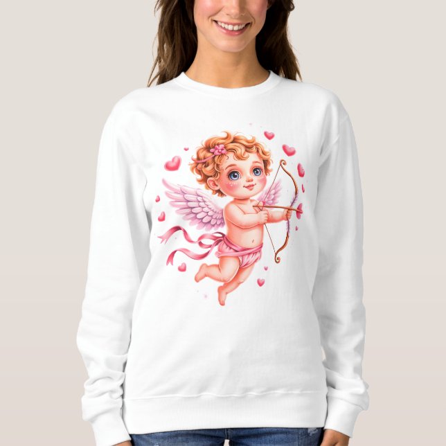 Camiseta Querubim fofo com flecha (Frente)