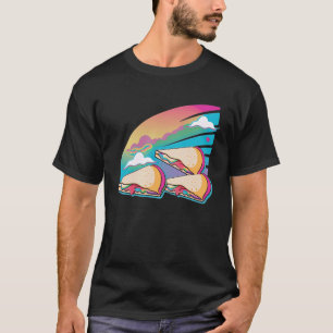 Camiseta Quesadillas Vaporwave - Aestético Retrowave