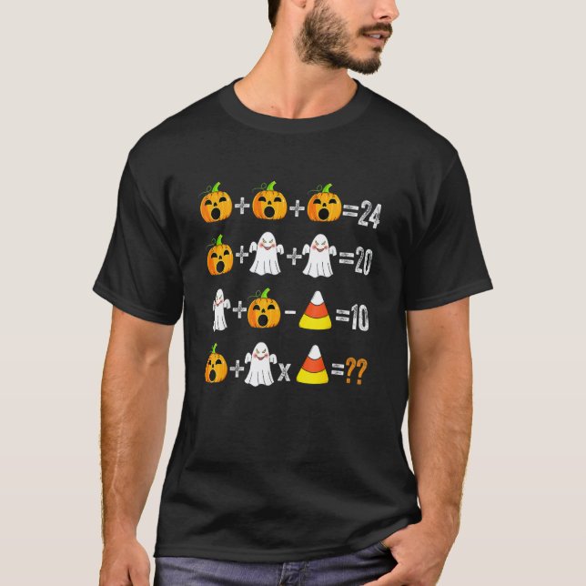 Camiseta Questionário de Operações de Ordem do Halloween de (Frente)