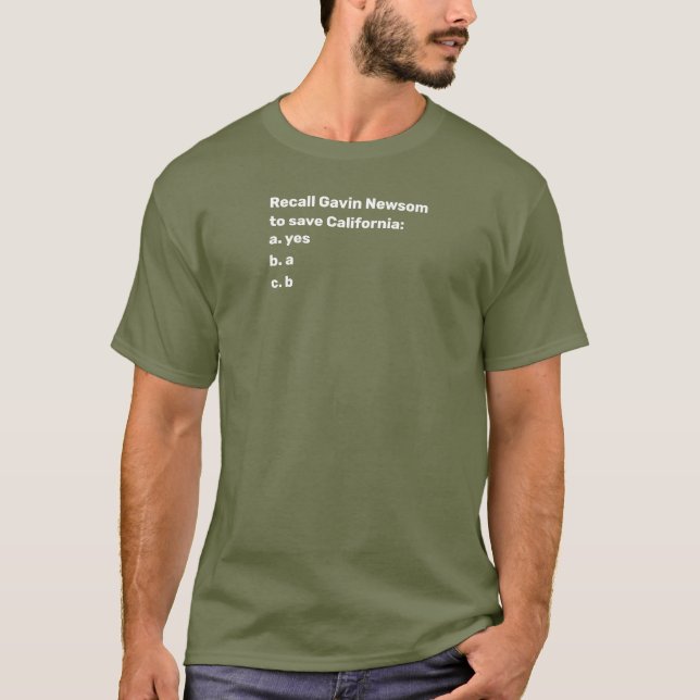 Camiseta Questionário de recuperação (Frente)