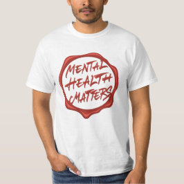 Camiseta Questões de saúde mental