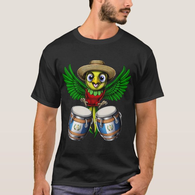 Camiseta Quetzal da Guatemala (Frente)