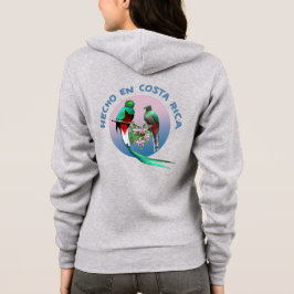 Camiseta Quetzal Love, Hecho en Costa Rica Women's Hoodie