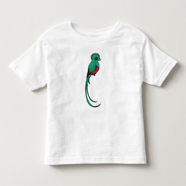 Camiseta Quetzal Resplendent de Birdorable (Frente)