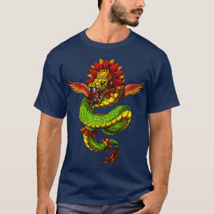 Camiseta Quetzalcoatl Aztec Deus