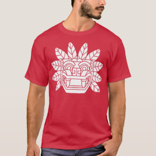 Camiseta Quetzalcoatl Aztec Serpente Mayan Inca Feathered