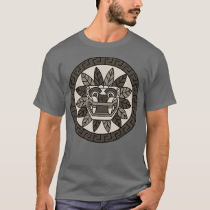 Camiseta Quetzalcoatl Aztec Serpente Mayan Inca Feathered