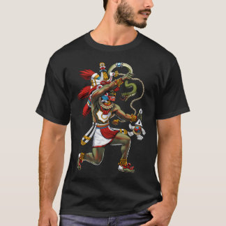 Camiseta Quetzalcoatl Deus Serpente Asteca