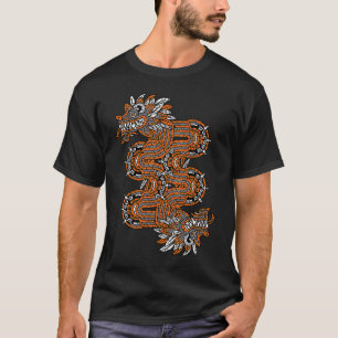 Camiseta Quetzalcoatl Huichol Halloween Calavera Mexicana A