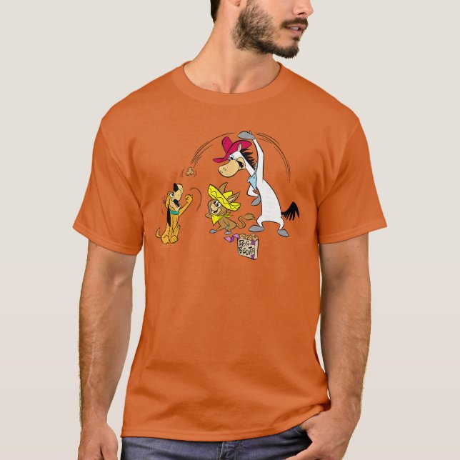 Camiseta Quick Draw McGraw Quick Draw McGraw Biscuits gift (Frente)