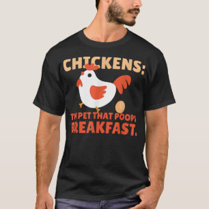 Camiseta Quicken Whisperer Backyard Farmer de frango