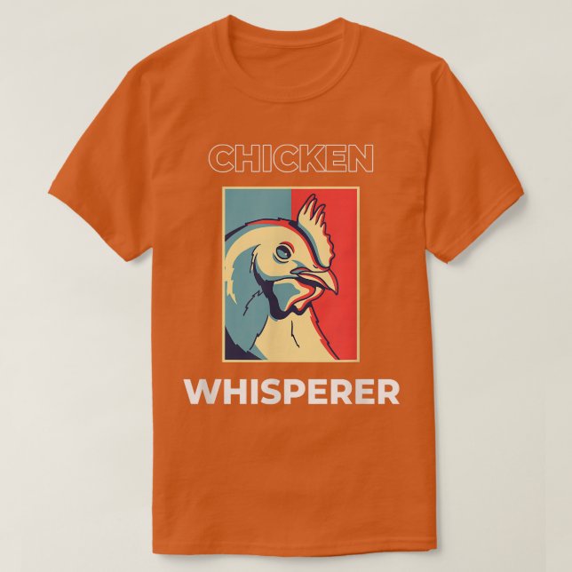 Camiseta Quicken Whisperer Funny Chicken Farmer146 (Frente do Design)