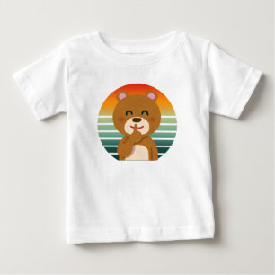 Camiseta Quiet Bear – Cochilo ao Pôr do Sol