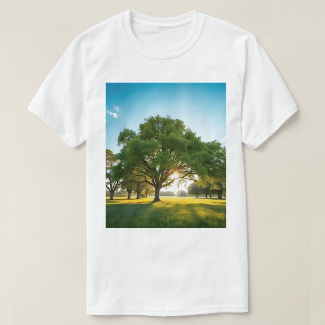 Camiseta Quiet Time With a Big Tree – Nature T‑Shirt (Frente do Design)