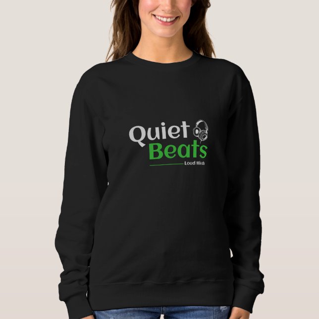 Camiseta Quiets Beats Loud Minds (Frente)