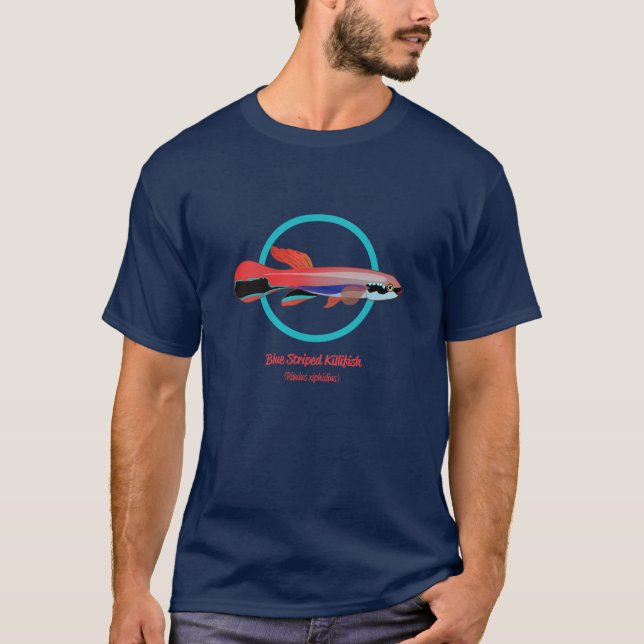 Camiseta Quilíaco Estirpado Azul (Frente)