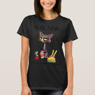 Camiseta Quilinação Porque O Assassinato É Um Crochet Errad