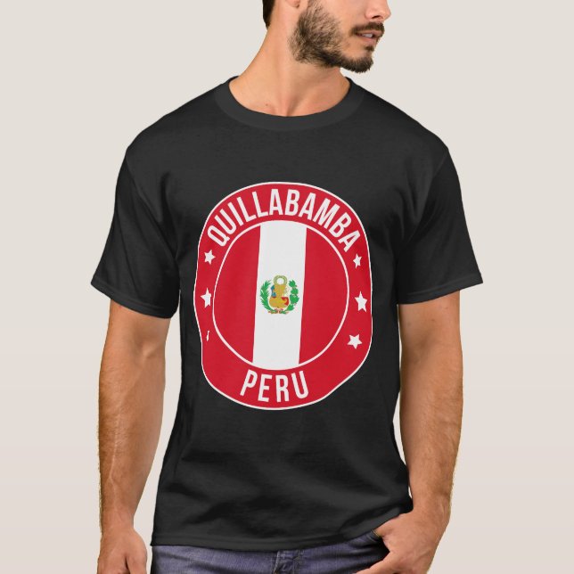 Camiseta Quillabamba, Cidade do Peru (Frente)